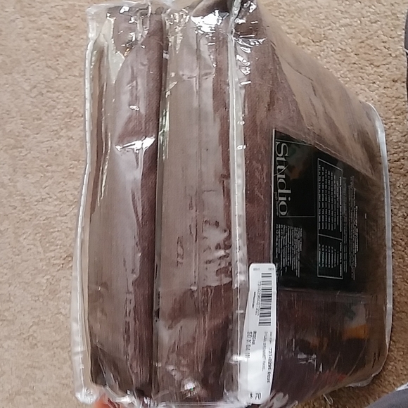 2 Grommet Panels Mocha 50 in x 84 in, Studio JCP Home - Picture 9 of 16